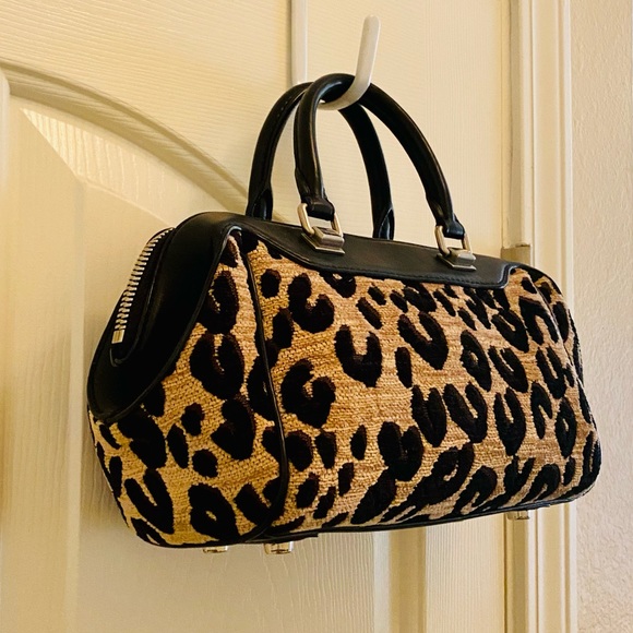 EUC Louis Vuitton Limited Edition Stephen Sprouse Leopard Chenille Baby Bag - Picture 3 of 17
